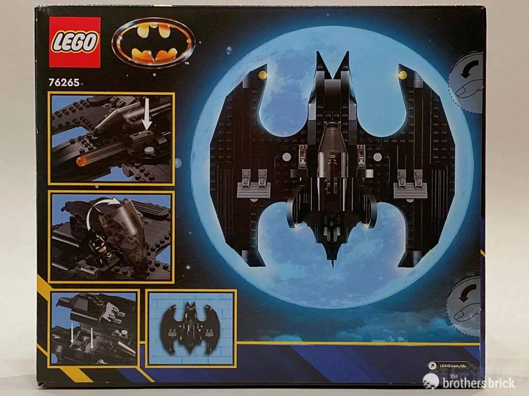 乐高DC超英系列76265蝙蝠翼：蝙蝠侠大战小丑开箱评测 -3