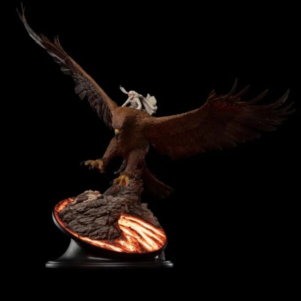 ​WETA MASTERS COLLECTION 系列“在末日火山的救世主”场景雕像 最可靠的巨鹰神救援！