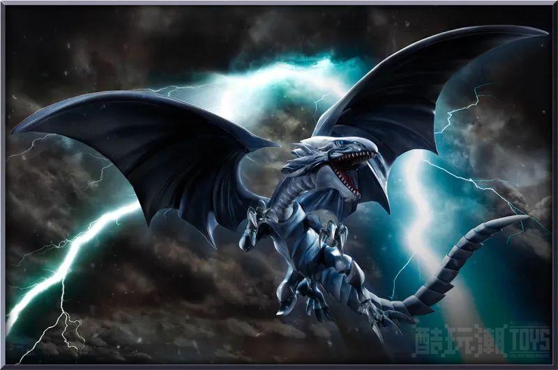 能再现毁灭的喷射白光‘S.H.MonsterArts 游戏王 青眼白龙 可动模型’超美银白身躯登场！ -1