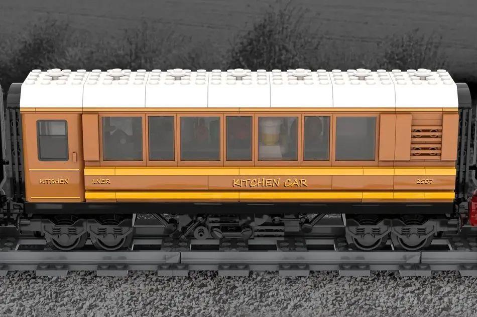 哈利波特霍格沃茨列车原型?乐高IDEAS《LNER CLASS A3 4472 4-6-2太平洋蒸汽机车》获得万票支持! -7 哈利波特霍格沃茨列车原型?乐高IDEAS《LNER CLASS A3 4472 4-6-2太平洋蒸汽机车》获得万票支持! -7