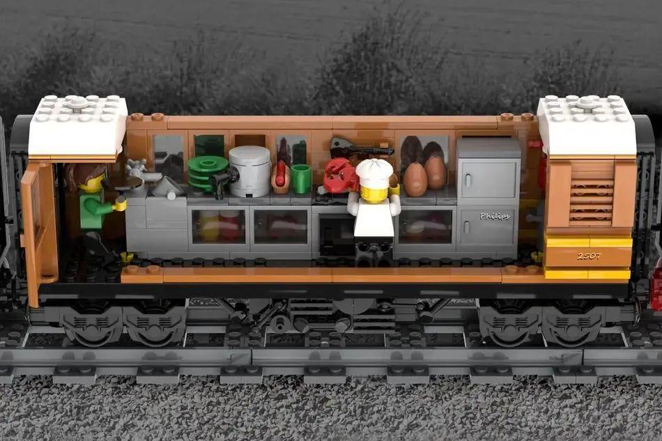 哈利波特霍格沃茨列车原型?乐高IDEAS《LNER CLASS A3 4472 4-6-2太平洋蒸汽机车》获得万票支持! -9 哈利波特霍格沃茨列车原型?乐高IDEAS《LNER CLASS A3 4472 4-6-2太平洋蒸汽机车》获得万票支持! -9