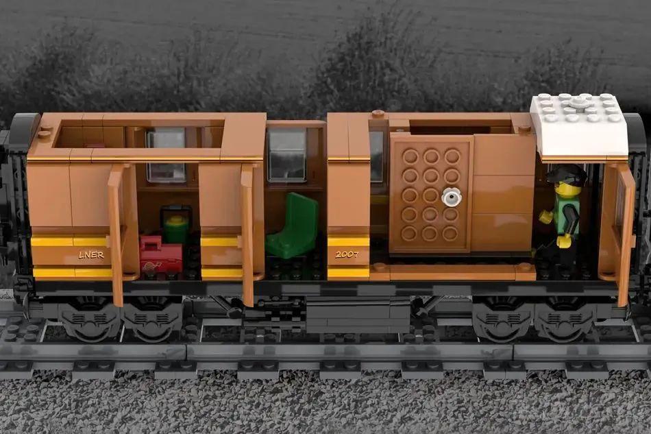 哈利波特霍格沃茨列车原型?乐高IDEAS《LNER CLASS A3 4472 4-6-2太平洋蒸汽机车》获得万票支持! -11 哈利波特霍格沃茨列车原型?乐高IDEAS《LNER CLASS A3 4472 4-6-2太平洋蒸汽机车》获得万票支持! -11