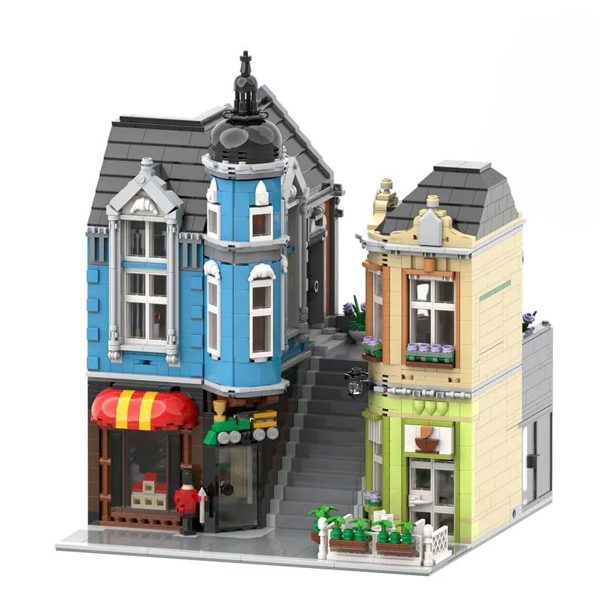 荷兰知名MOC工作室BrickAtive工作室街景新作——城镇玩具中心正式亮相 -5