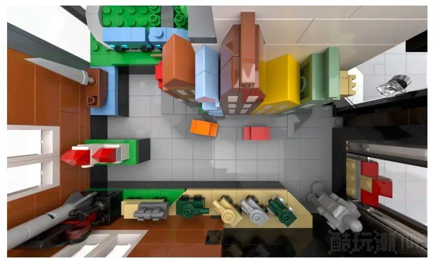 荷兰知名MOC工作室BrickAtive工作室街景新作——城镇玩具中心正式亮相 -8 荷兰知名MOC工作室BrickAtive工作室街景新作——城镇玩具中心正式亮相 -8