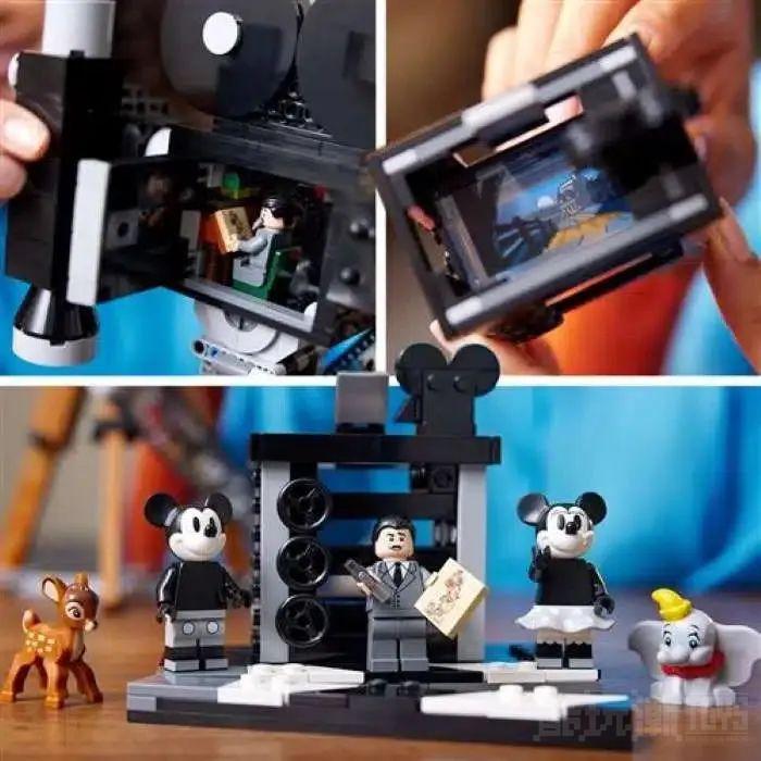 华特·迪士尼人仔！乐高迪士尼43230电影摄影机向华特迪士尼致敬的首张照片曝光！ -4