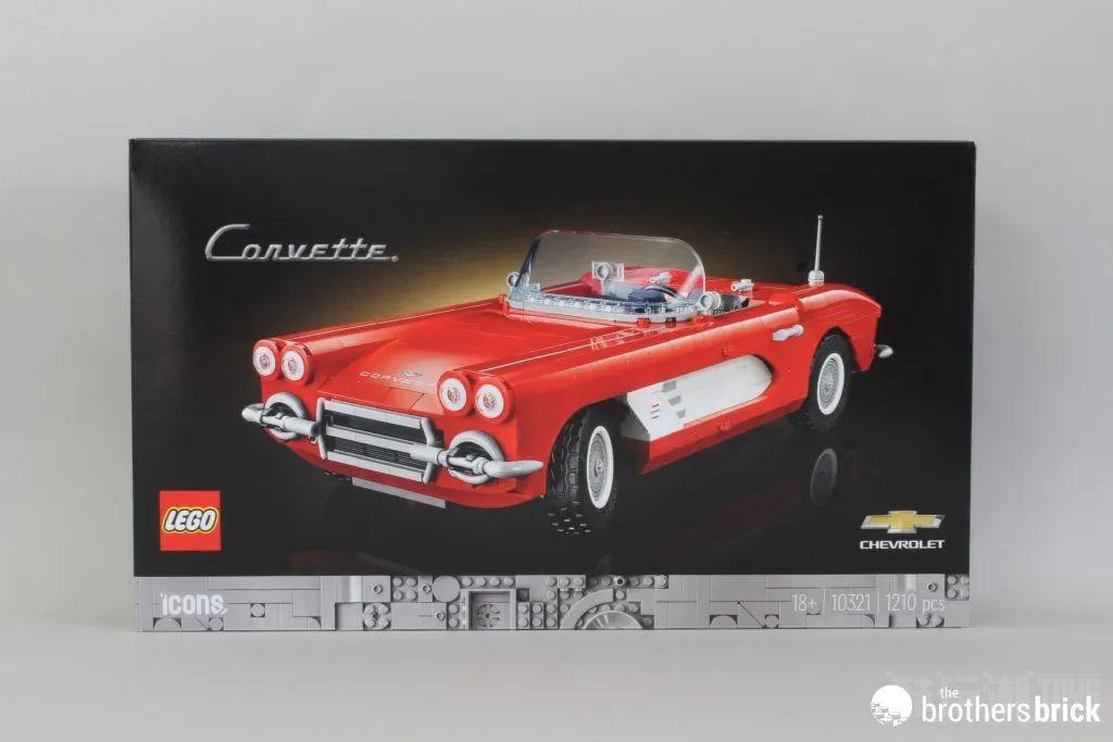 复古经典,乐高ICONS10321雪佛兰Corvette开箱评测 -3 复古经典,乐高ICONS10321雪佛兰Corvette开箱评测 -3