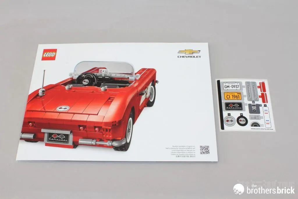 复古经典,乐高ICONS10321雪佛兰Corvette开箱评测 -6 复古经典,乐高ICONS10321雪佛兰Corvette开箱评测 -6