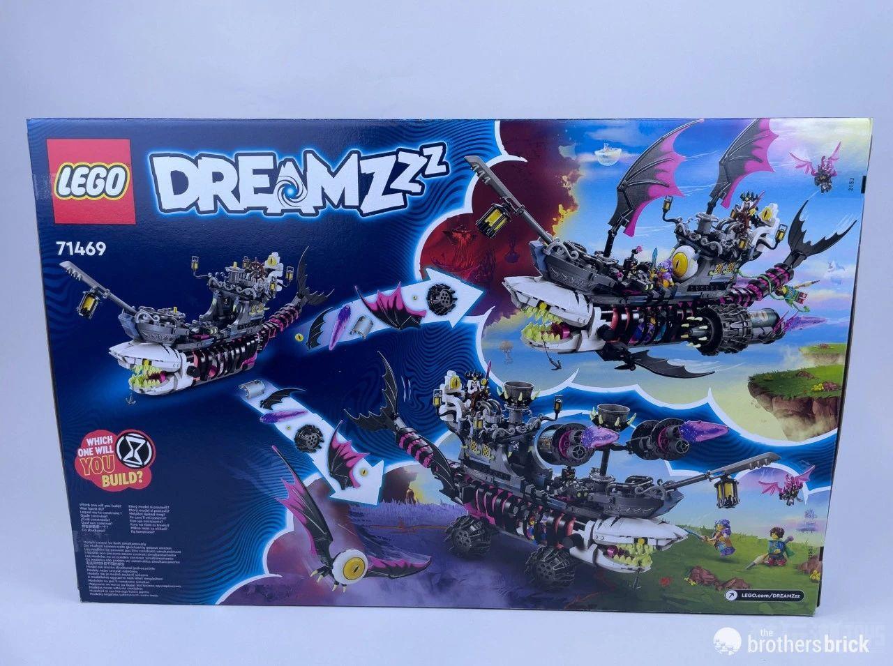 超帅的鲨鱼船—乐高Dreamzzz系列71469梦魇鲨鱼船开箱评测 -1
