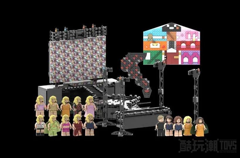 还得是霉霉~乐高IDEAS作品《泰勒·斯威夫特:时代巡演舞台》获得万票支持 -1 还得是霉霉~乐高IDEAS作品《泰勒·斯威夫特:时代巡演舞台》获得万票支持 -1