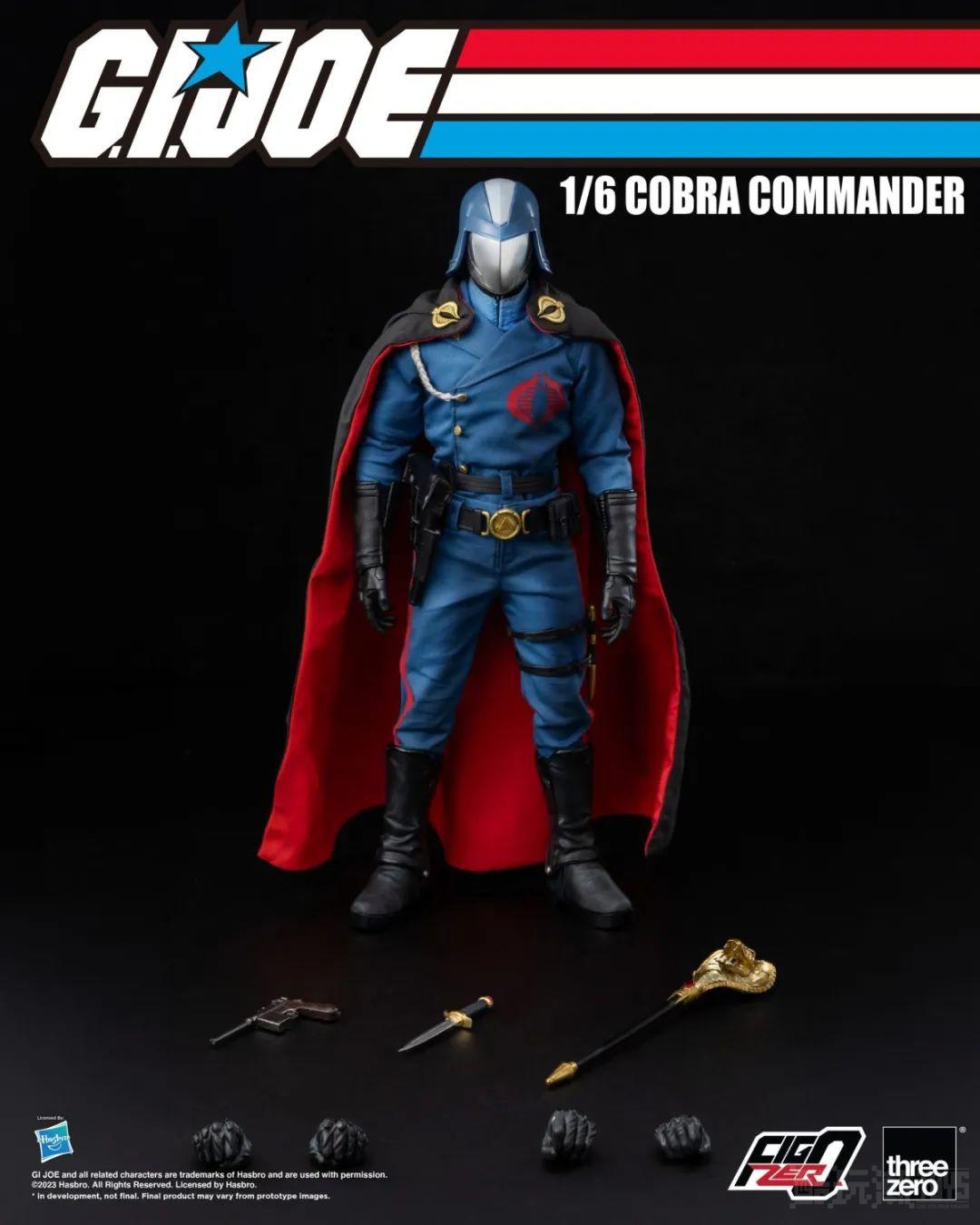 threezero 眼镜蛇指挥官《G.I. JOE 特种部队》FigZero 1/6 可动立体人形 -2