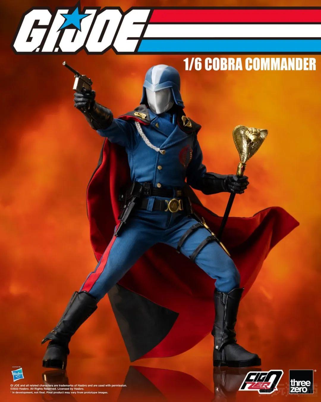 threezero 眼镜蛇指挥官《G.I. JOE 特种部队》FigZero 1/6 可动立体人形 -1