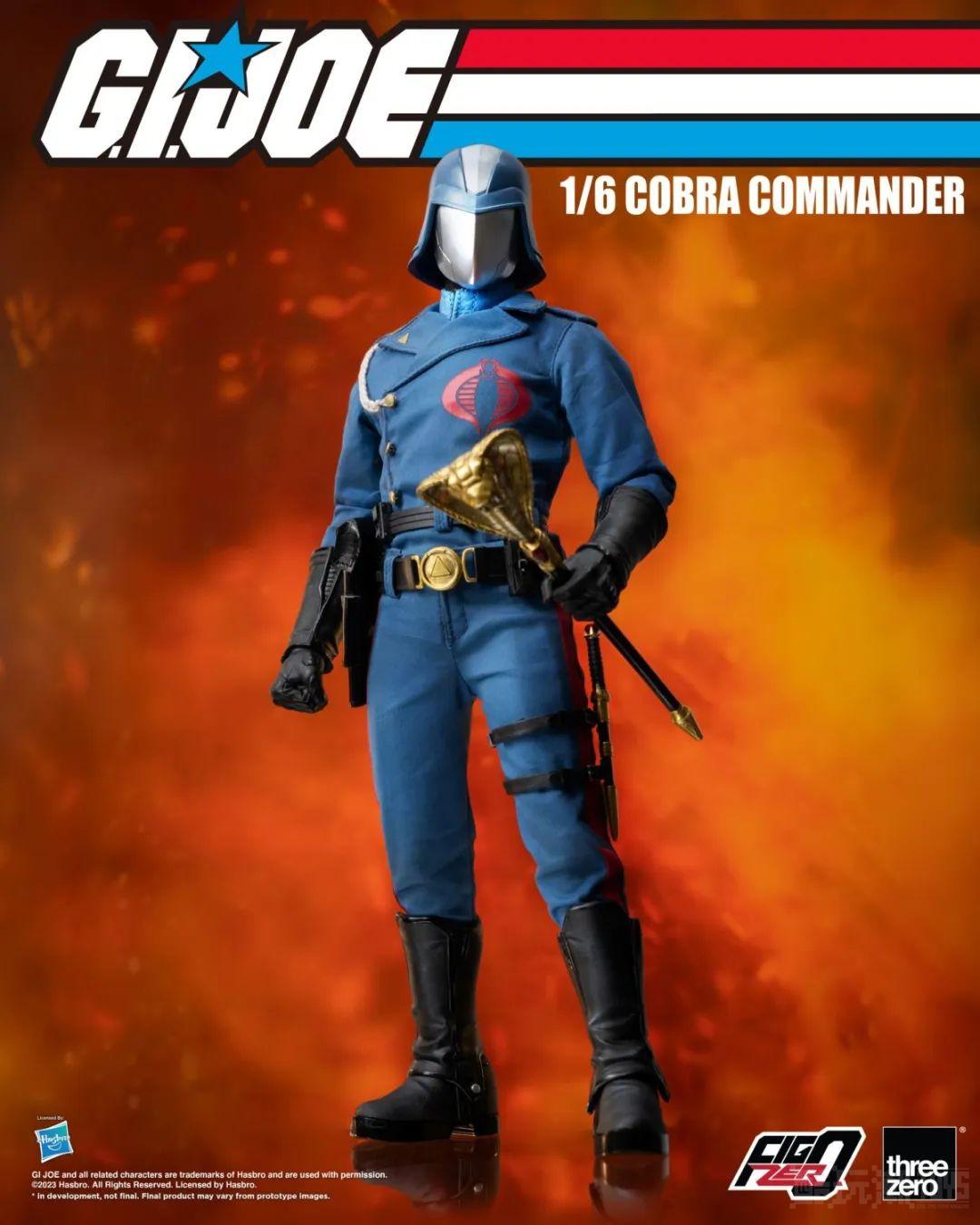 threezero 眼镜蛇指挥官《G.I. JOE 特种部队》FigZero 1/6 可动立体人形 -3