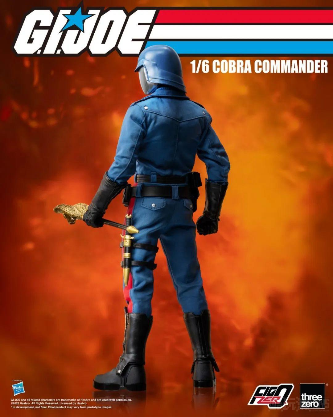 threezero 眼镜蛇指挥官《G.I. JOE 特种部队》FigZero 1/6 可动立体人形 -4