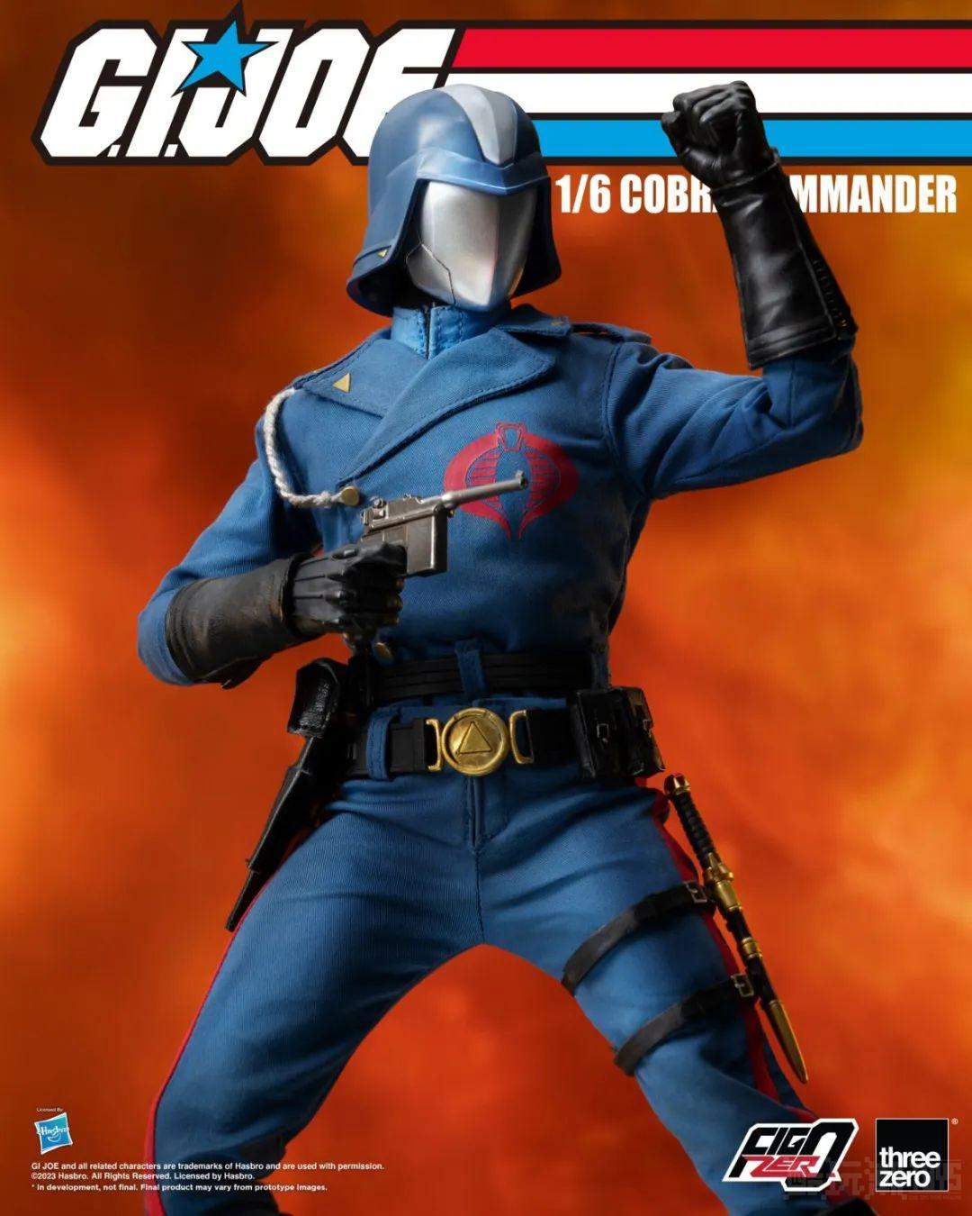 threezero 眼镜蛇指挥官《G.I. JOE 特种部队》FigZero 1/6 可动立体人形 -5