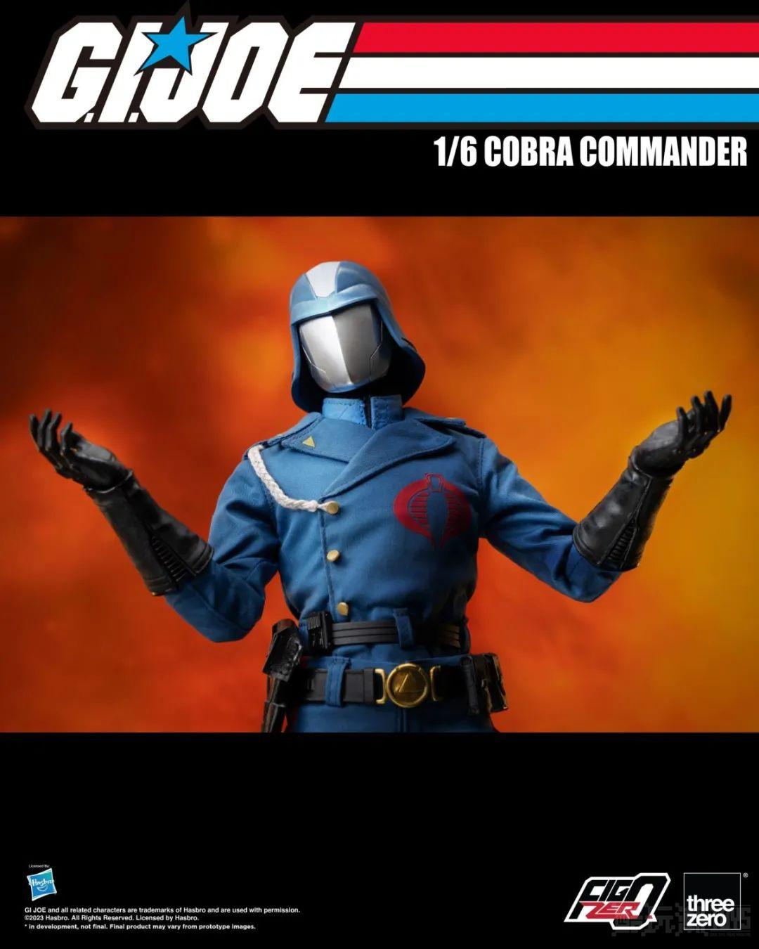 threezero 眼镜蛇指挥官《G.I. JOE 特种部队》FigZero 1/6 可动立体人形 -7