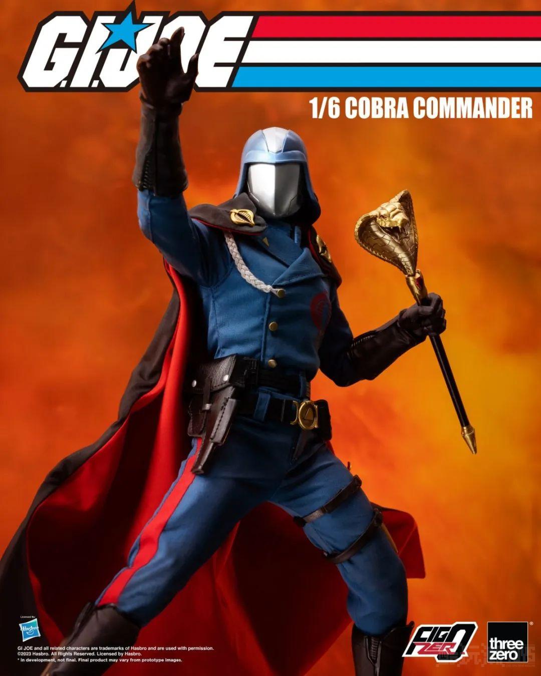 threezero 眼镜蛇指挥官《G.I. JOE 特种部队》FigZero 1/6 可动立体人形 -8