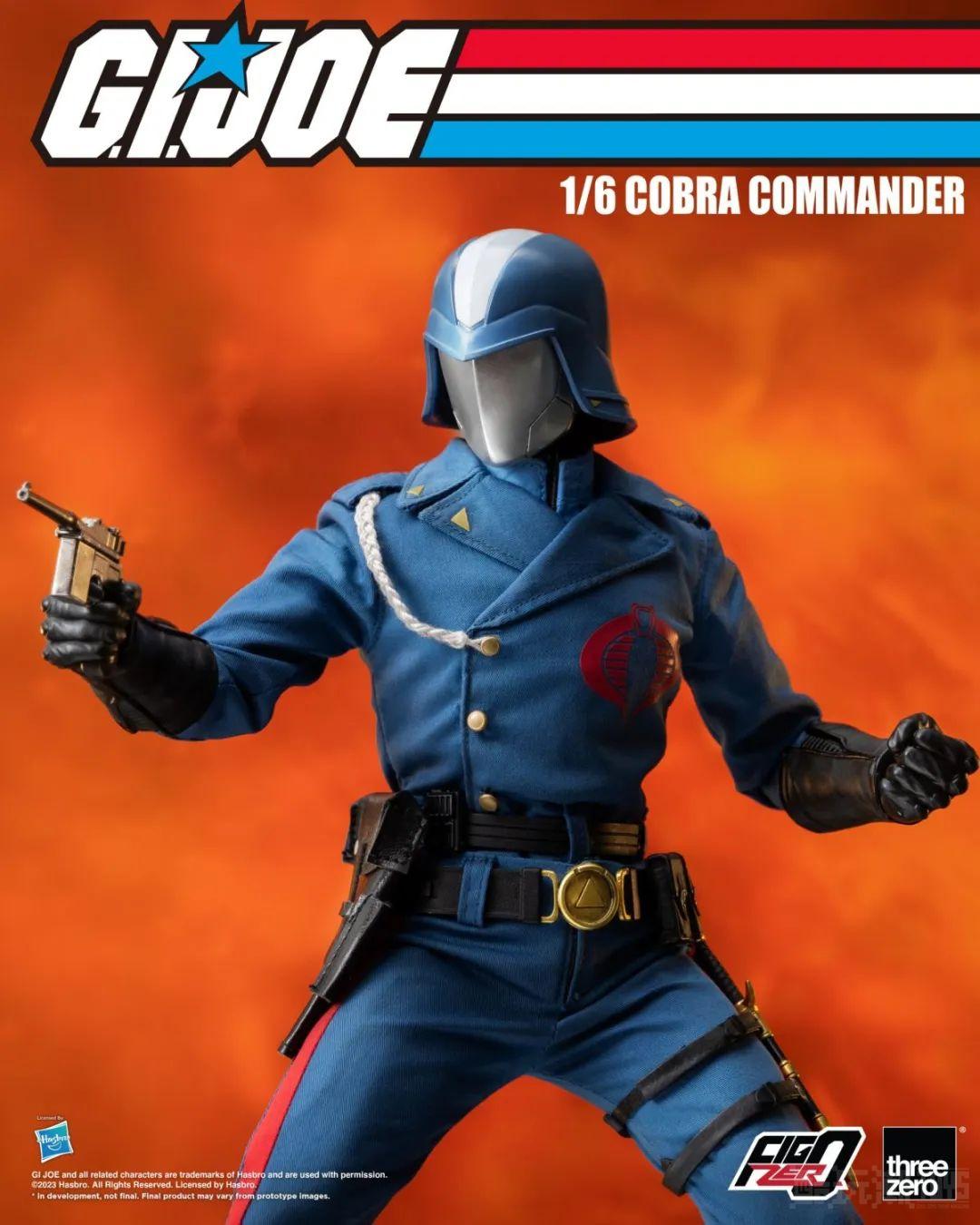 threezero 眼镜蛇指挥官《G.I. JOE 特种部队》FigZero 1/6 可动立体人形 -6