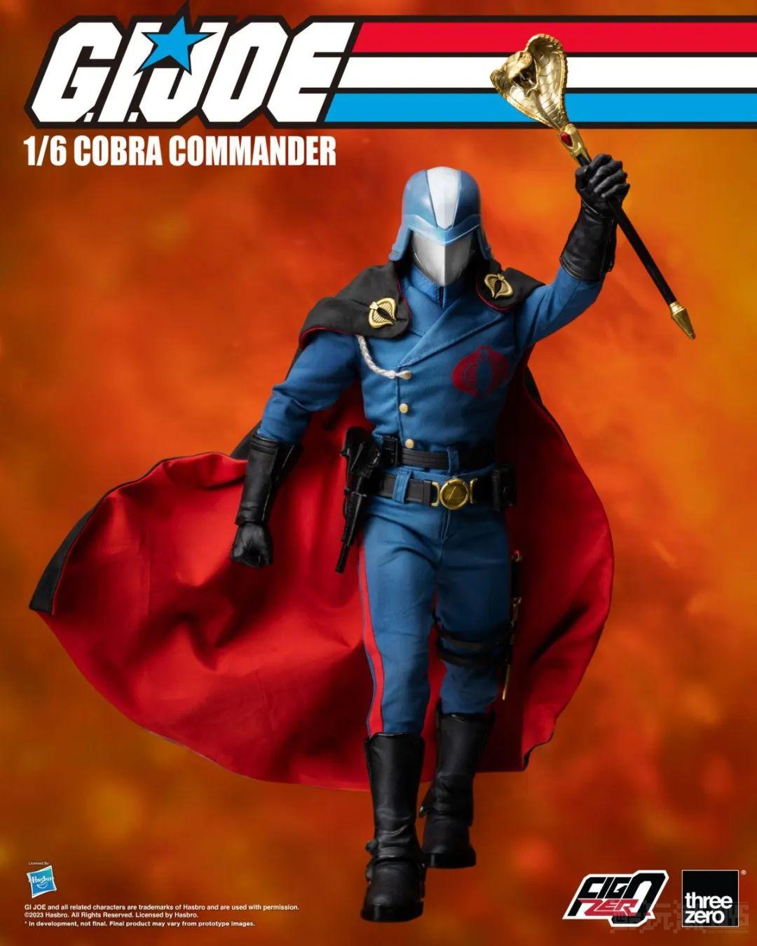 threezero 眼镜蛇指挥官《G.I. JOE 特种部队》FigZero 1/6 可动立体人形 -9