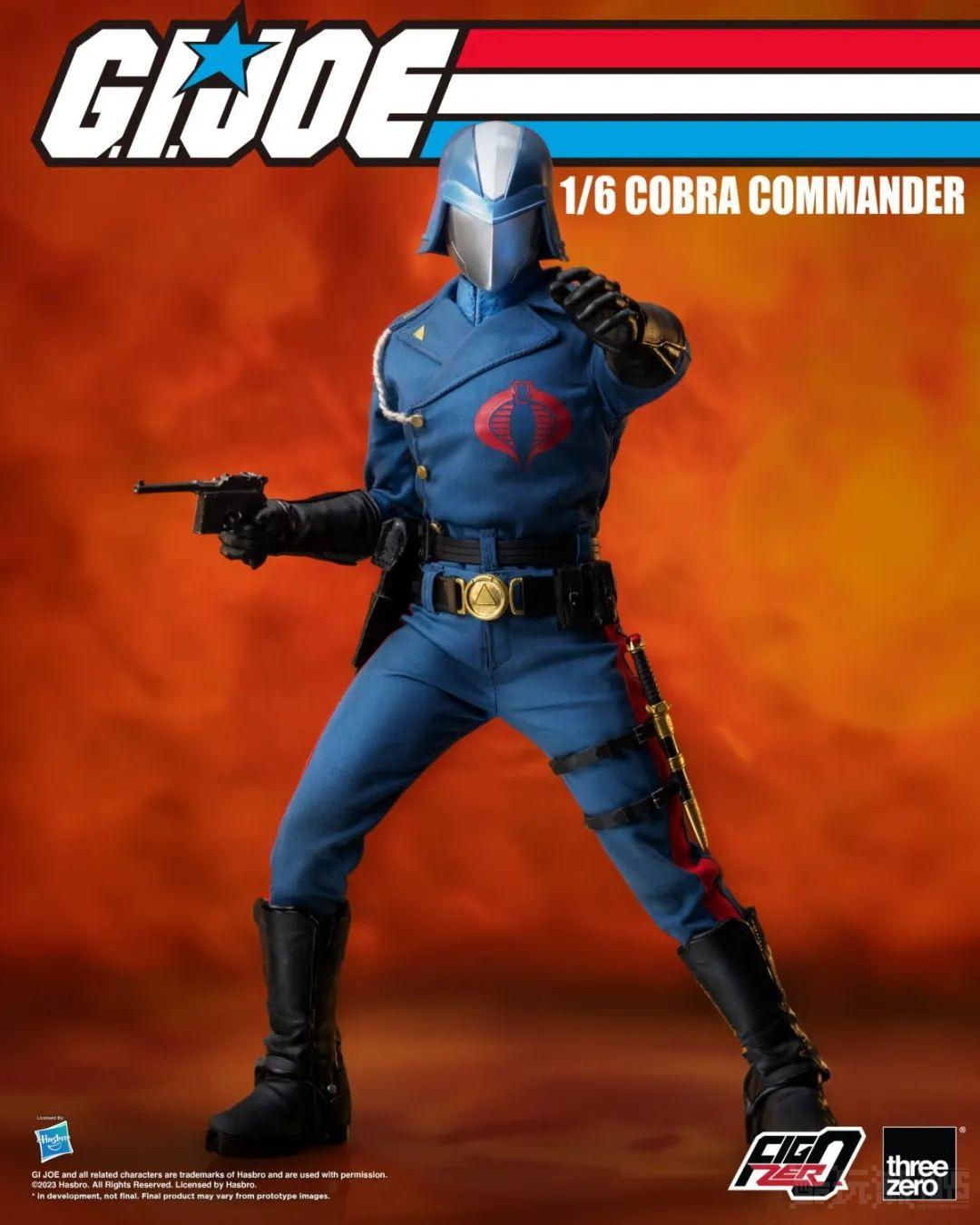 threezero 眼镜蛇指挥官《G.I. JOE 特种部队》FigZero 1/6 可动立体人形 -12