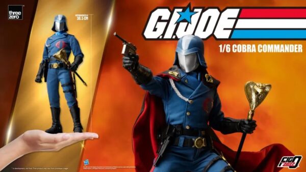 threezero 眼镜蛇指挥官《G.I. JOE 特种部队》FigZero 1/6 可动立体人形