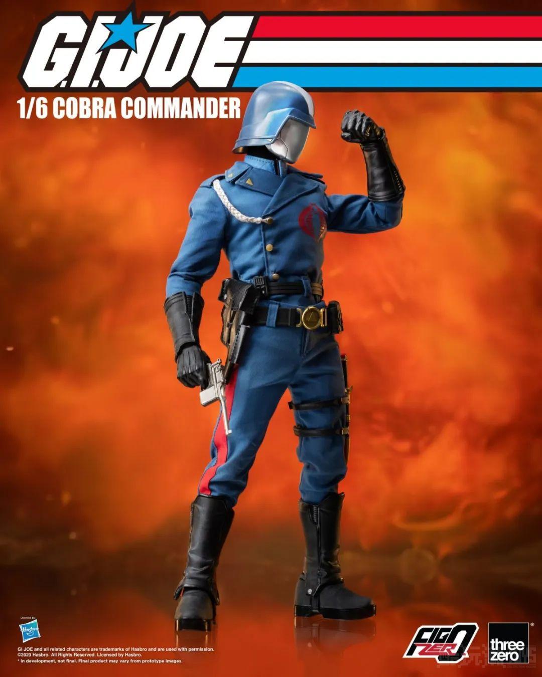 threezero 眼镜蛇指挥官《G.I. JOE 特种部队》FigZero 1/6 可动立体人形 -13