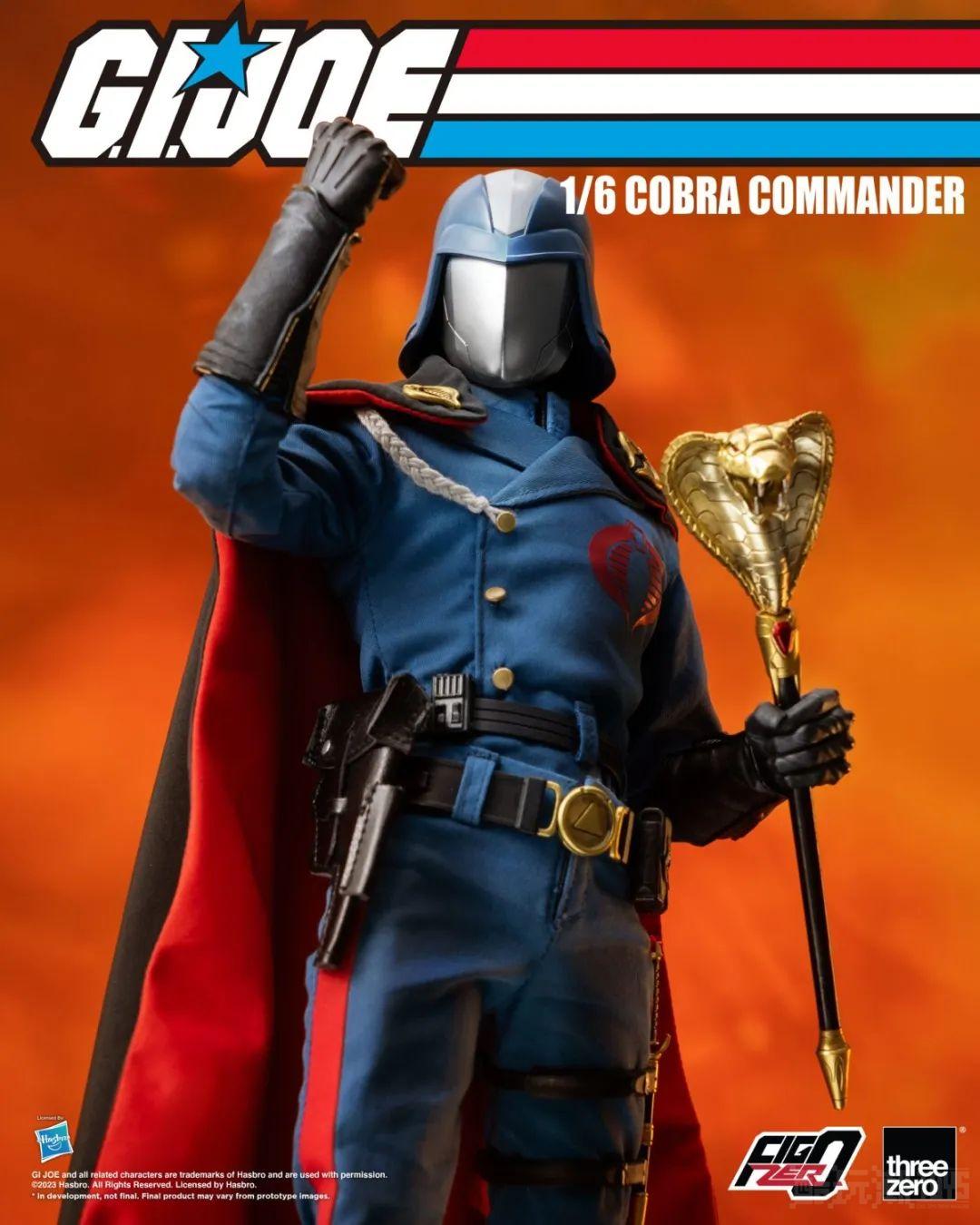 threezero 眼镜蛇指挥官《G.I. JOE 特种部队》FigZero 1/6 可动立体人形 -11