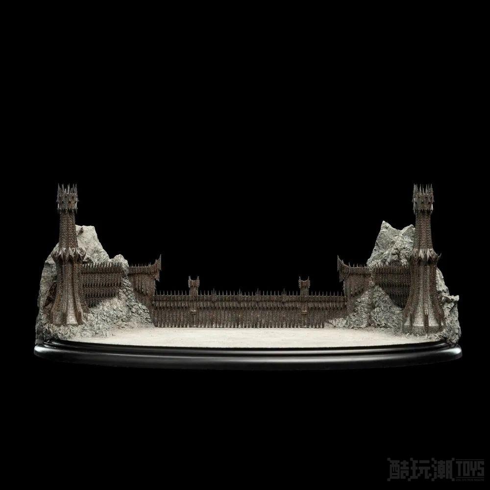 WETA《魔戒》黑门（THE BLACK GATE）场景雕像 位于魔多西北方的漆黑要塞立体化！ -2