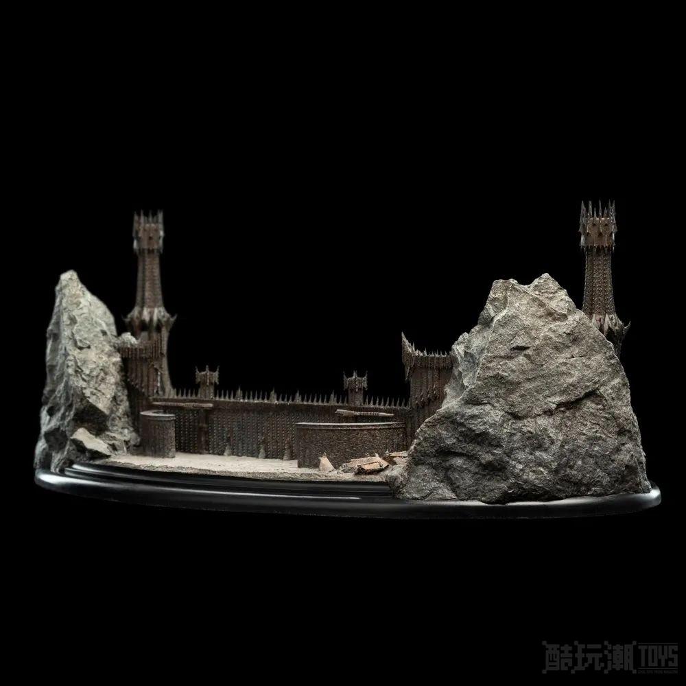 WETA《魔戒》黑门（THE BLACK GATE）场景雕像 位于魔多西北方的漆黑要塞立体化！ -3