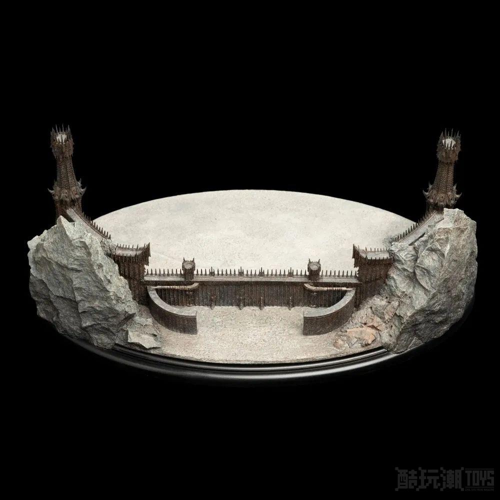 WETA《魔戒》黑门（THE BLACK GATE）场景雕像 位于魔多西北方的漆黑要塞立体化！ -4