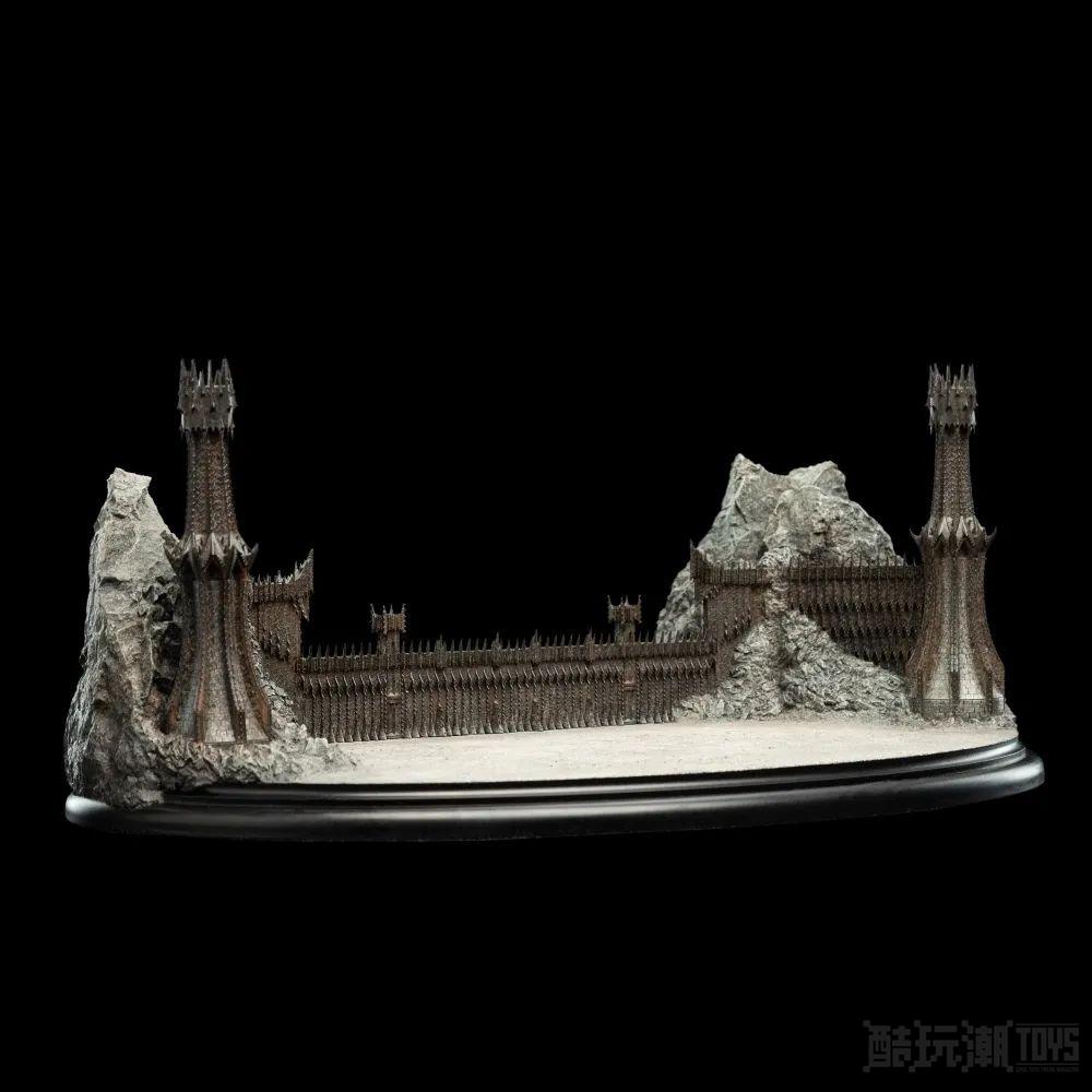 WETA《魔戒》黑门（THE BLACK GATE）场景雕像 位于魔多西北方的漆黑要塞立体化！ -6