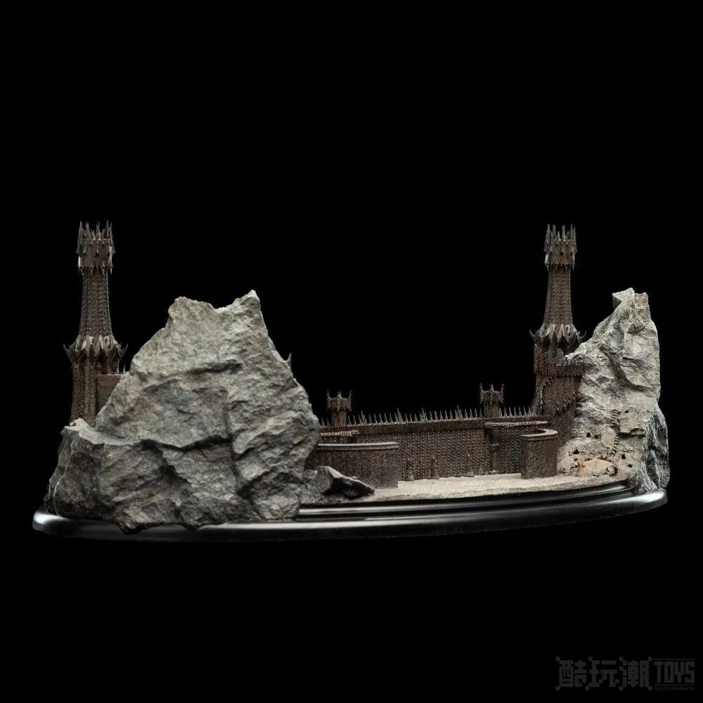 WETA《魔戒》黑门（THE BLACK GATE）场景雕像 位于魔多西北方的漆黑要塞立体化！ -8