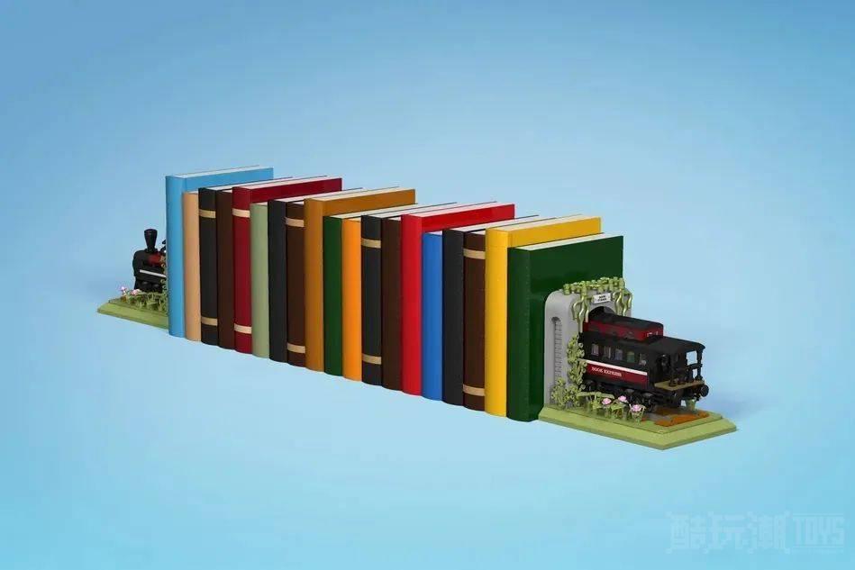 好看还实用——乐高IDEAS作品《火车书挡》获得万票支持! -1 好看还实用——乐高IDEAS作品《火车书挡》获得万票支持! -1