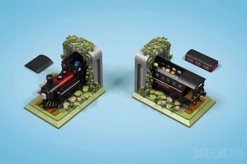 好看还实用——乐高IDEAS作品《火车书挡》获得万票支持! -1 好看还实用——乐高IDEAS作品《火车书挡》获得万票支持! -1