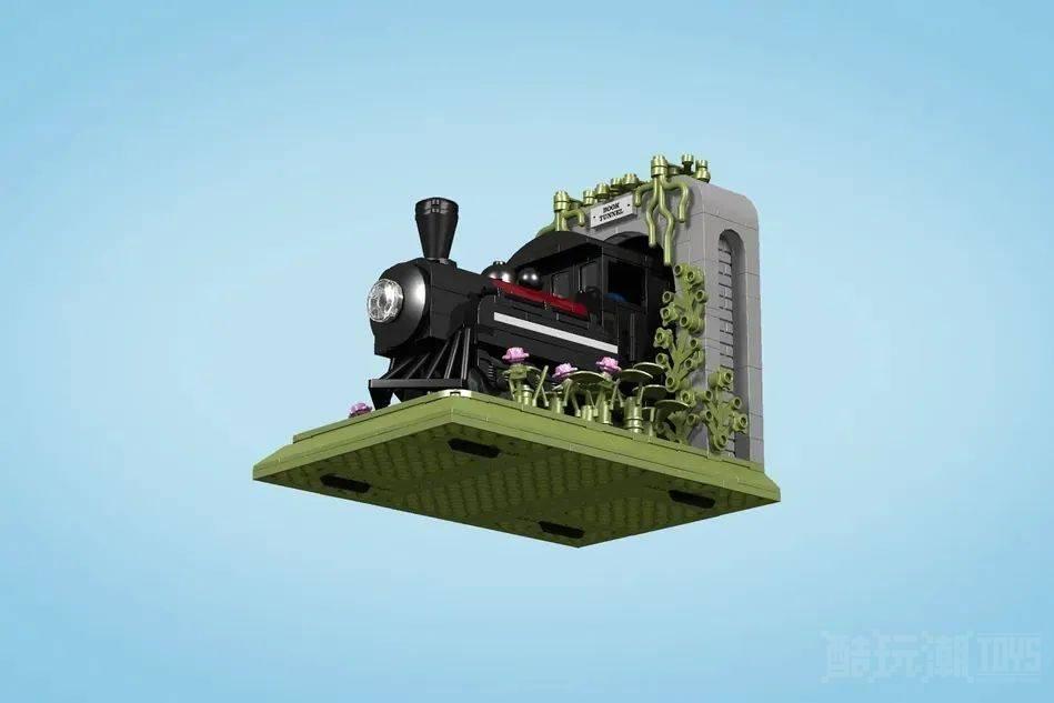 好看还实用——乐高IDEAS作品《火车书挡》获得万票支持! -1 好看还实用——乐高IDEAS作品《火车书挡》获得万票支持! -1
