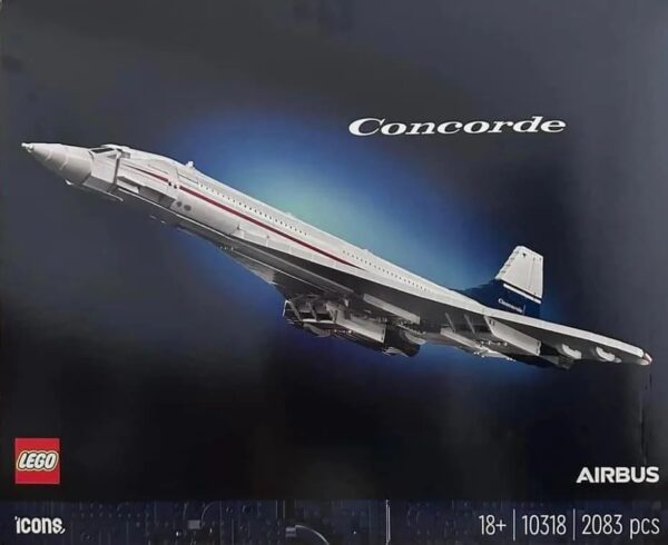 超音速旅行！乐高ICONS系列10318协和式飞机首图曝光