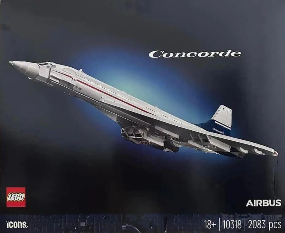 超音速旅行！乐高ICONS系列10318协和式飞机首图曝光 -1
