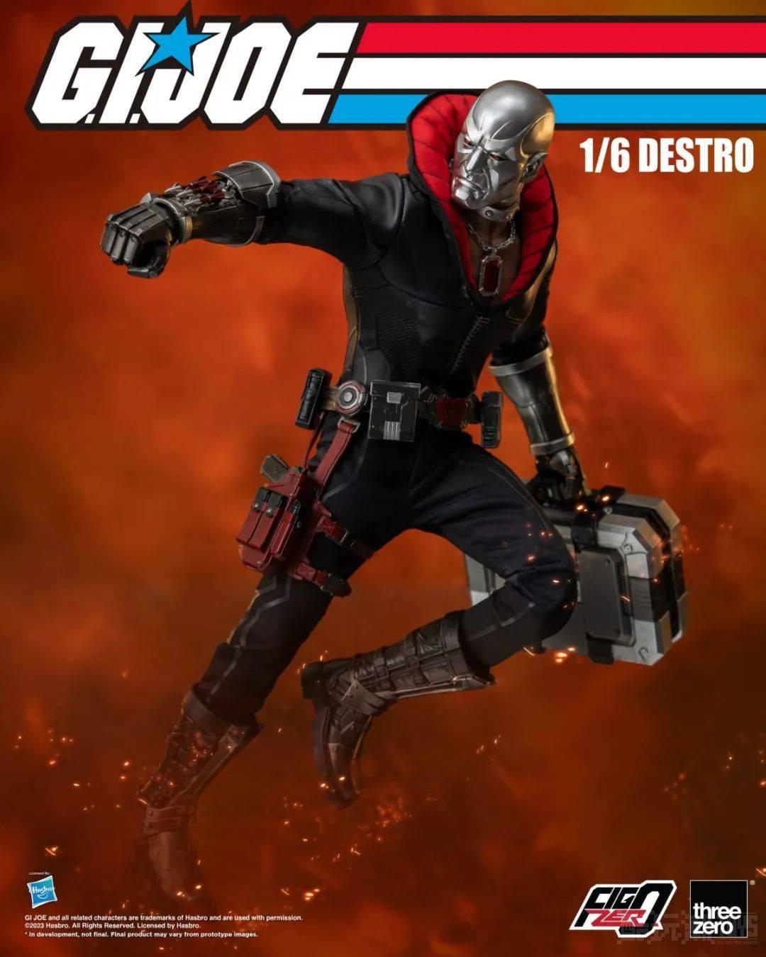 threezero 戴斯卓《G.I. JOE 特种部队》FigZero 1/6 可动立体人形 -1