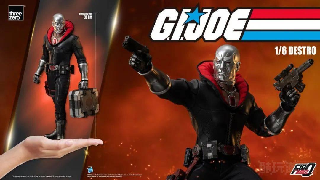 threezero 戴斯卓《G.I. JOE 特种部队》FigZero 1/6 可动立体人形 -1