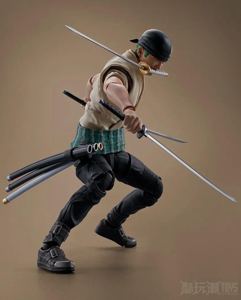 ‘S.H.Figuarts 罗罗亚·索隆（A Netflix Series: ONE PIECE）’实现新田真剑佑的帅气三刀流！ -1