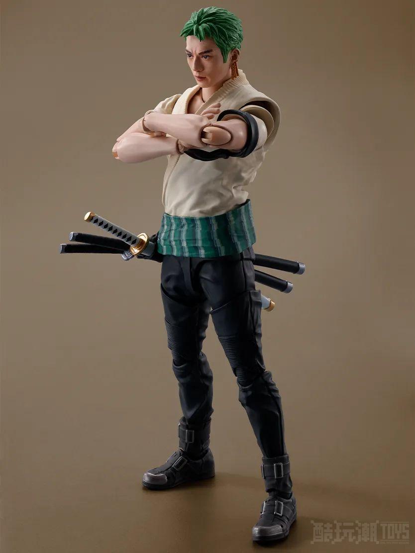 ‘S.H.Figuarts 罗罗亚·索隆（A Netflix Series: ONE PIECE）’实现新田真剑佑的帅气三刀流！ -3