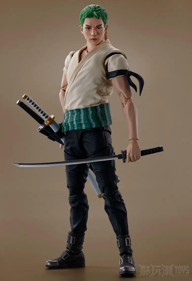 ‘S.H.Figuarts 罗罗亚·索隆（A Netflix Series: ONE PIECE）’实现新田真剑佑的帅气三刀流！ -4