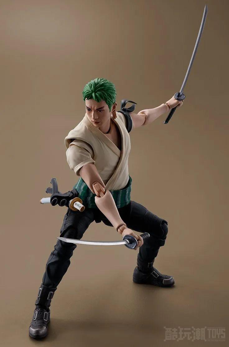 ‘S.H.Figuarts 罗罗亚·索隆（A Netflix Series: ONE PIECE）’实现新田真剑佑的帅气三刀流！ -5