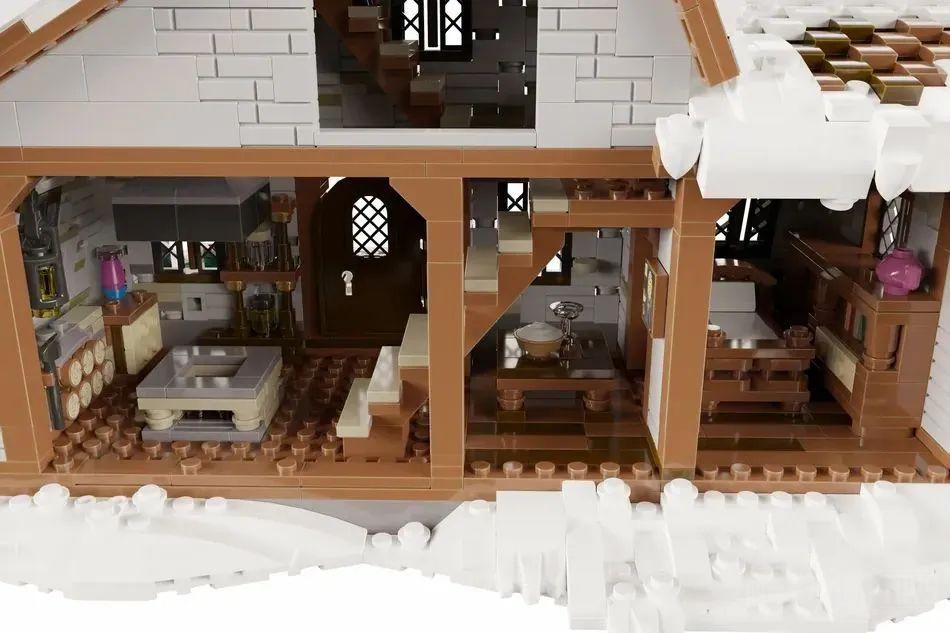 身处深冬一眼初春,乐高IDEAS作品《乡间雪晨小屋》获得万票支持 -13 身处深冬一眼初春,乐高IDEAS作品《乡间雪晨小屋》获得万票支持 -13