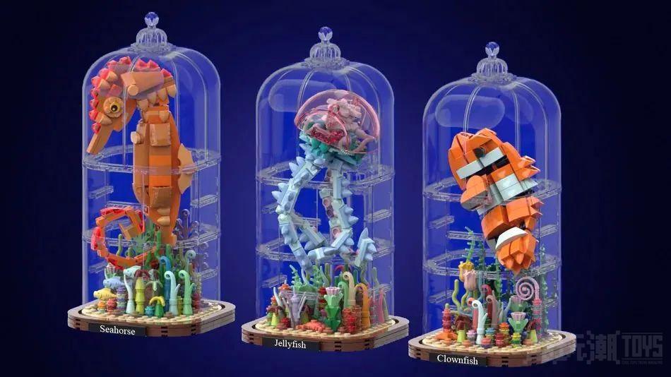 在琉璃中游曳,乐高IDEAS作品《海洋生物》再次获得万票支持 -1 在琉璃中游曳,乐高IDEAS作品《海洋生物》再次获得万票支持 -1