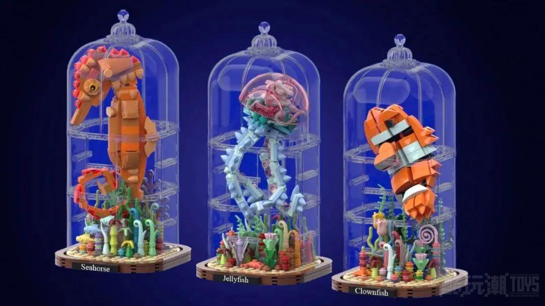 在琉璃中游曳,乐高IDEAS作品《海洋生物》再次获得万票支持 -3 在琉璃中游曳,乐高IDEAS作品《海洋生物》再次获得万票支持 -3