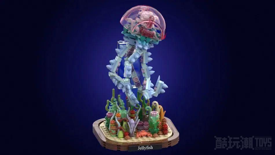 在琉璃中游曳,乐高IDEAS作品《海洋生物》再次获得万票支持 -12 在琉璃中游曳,乐高IDEAS作品《海洋生物》再次获得万票支持 -12