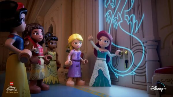 乐高集团联合迪士尼推出全新动画电影《乐高®迪士尼公主：城堡大冒险》