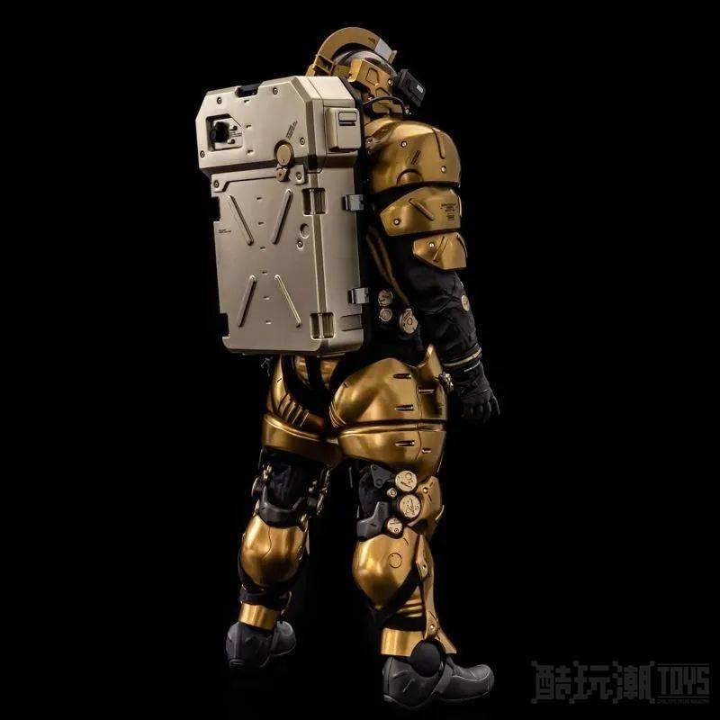 千值练‘小岛制作形象角色 Ludens Gold Ver. 1/6比例可动人偶’帅气黑金配色不再限定 一般通路也能买到！ -1