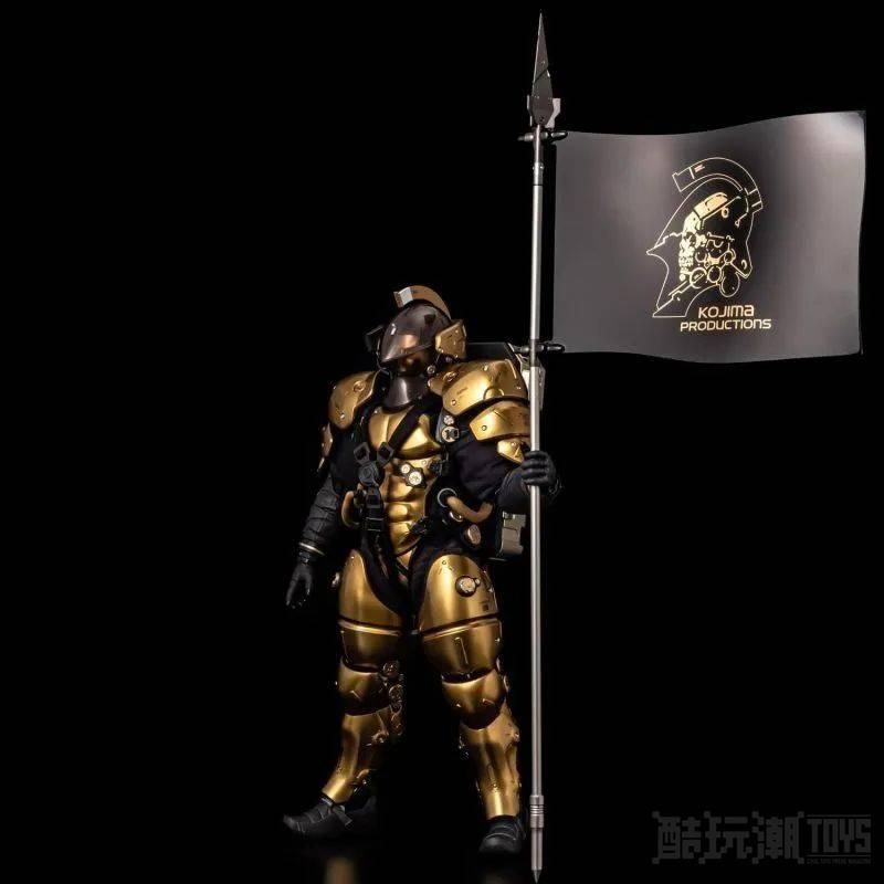 千值练‘小岛制作形象角色 Ludens Gold Ver. 1/6比例可动人偶’帅气黑金配色不再限定 一般通路也能买到！ -1