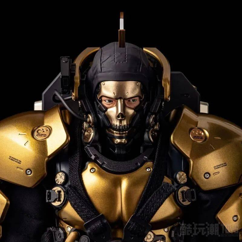 千值练‘小岛制作形象角色 Ludens Gold Ver. 1/6比例可动人偶’帅气黑金配色不再限定 一般通路也能买到！ -1